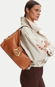 Guess Camden Schultertasche cognac