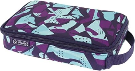 Herlitz Faulenzer Etui 2Go camo purple