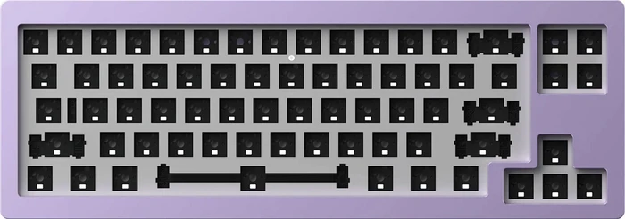 Akko Monsgeek M7 VIA 65% Layout Barebone Tastatur, violett, ANSI