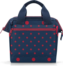 Reisenthel allrounder cross Umhängetasche mixed dots red
