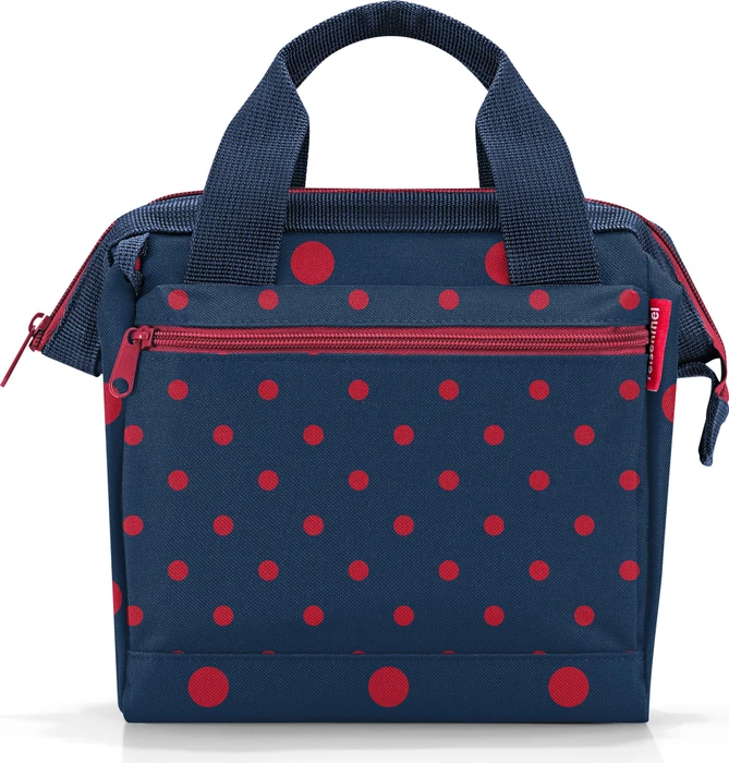 Reisenthel allrounder cross Umhängetasche mixed dots red