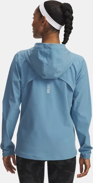 Under Armour OutRun the Storm Laufjacke blue smoke/reflective (Damen)