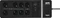 APC Back-UPS, 1050VA, Steckdosenleiste, 8x Typ E, USB Vorschaubild