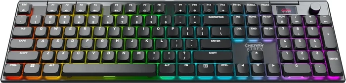 Cherry MX 10.1 Wireless, schwarz, MX LOW PROFILE 2.0 RED, USB/Bluetooth, DE