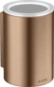 Hansgrohe Axor Universal Circular Zahnputzbecher mit Halter brushed red gold