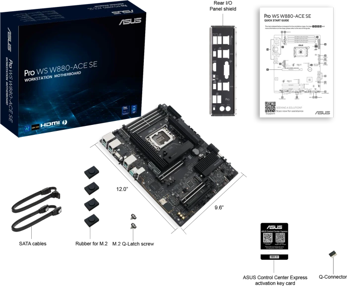 ASUS Pro WS W880-ACE SE (Intel 1851)