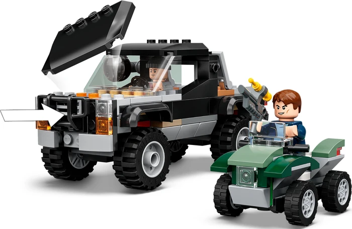 LEGO Jurassic World - Triceratops-Angriff