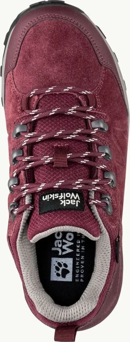 Jack Wolfskin Refugio Texapore Low dark maroon (Damen)
