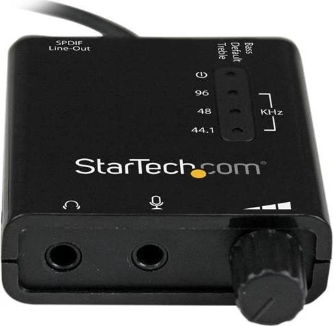 StarTech Externe USB Soundkarte mit SPDIF Digital Audio und Stereo Mic