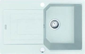 Franke Urban UBG 611-78 Einbau Becken reversibel mit Ablauffernbedienung glacier