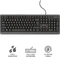 Trust TK-150 Silent Keyboard, schwarz, USB, US Vorschaubild