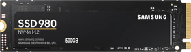 Samsung SSD 980 500GB, M.2 2280 / M-Key / PCIe 3.0 x4