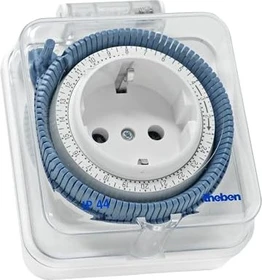 Theben timer 26 analoge outdoor Tageszeitschaltuhr, IP44, grau