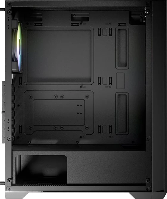 LC-Power Gaming 717B Meshwork_L Dark, schwarz, Glasfenster