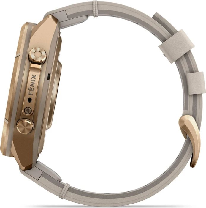 Garmin Fenix 9 Pro inReach 43mm autumn gold titanium/bone leather