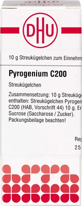 DHU Pyrogenium C200 Globuli, 10g
