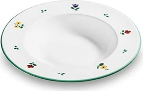 Gmundner Keramik Streublumen Suppenteller Gourmet 24cm