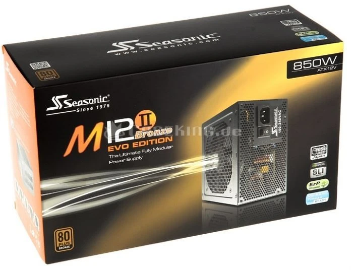 Seasonic M12II-850 EVO Edition Bronze 850W, ATX 2.3