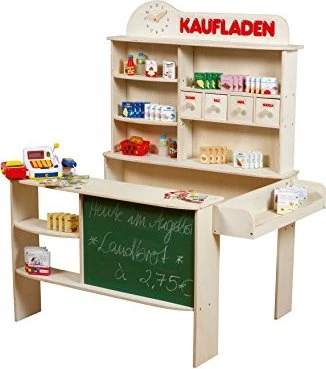 roba Kaufladen Holz natur inkl. Zubehör