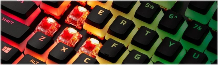 HP HyperX Alloy Elite 2, LEDs RGB, HyperX RED, USB, ND