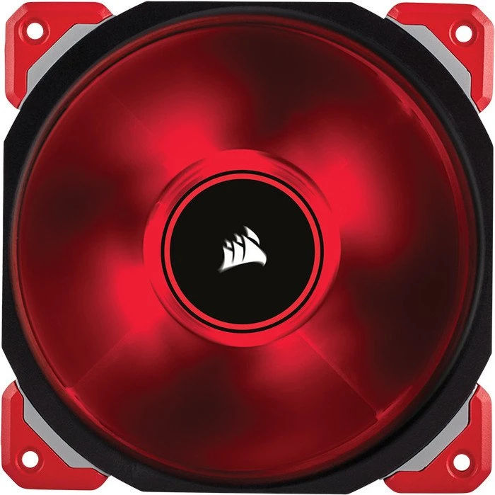 Corsair ML Series ML120 PRO LED Red Premium Magnetic Levitation Fan, 120mm