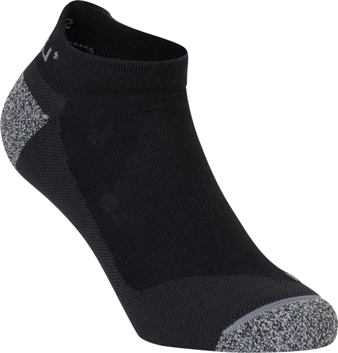 Bergzeit Basics Merino Kargil Wandersocken schwarz/grau