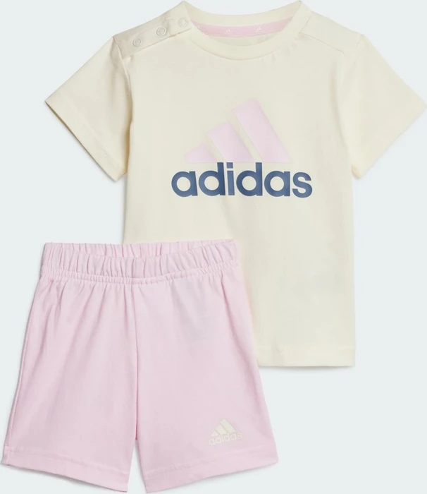 adidas Essentials Organic Cotton T-Shirt and Shorts Set (Junior)