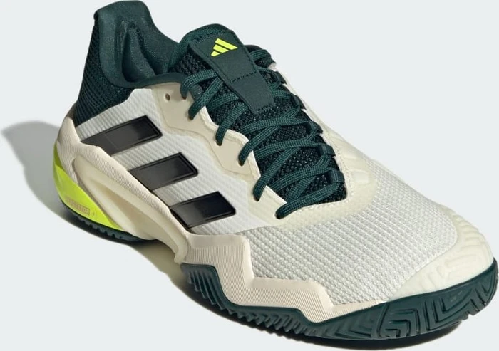 adidas Barricade 13 off white/core black/powder teal (Herren)