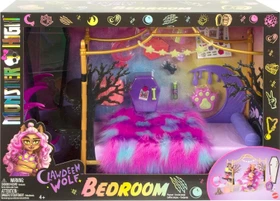 Mattel Monster High - Clawdeen Wolf Schlafzimmer-Spielset