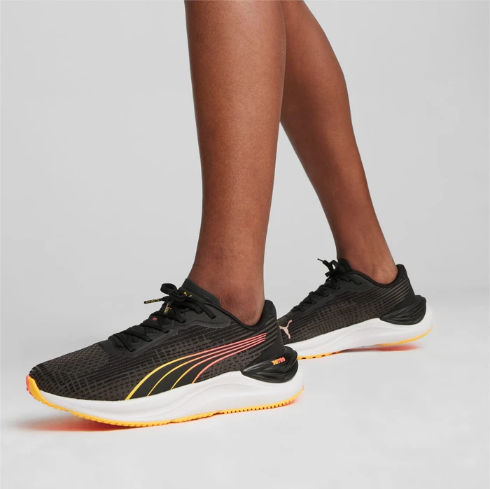 Puma Electrify NITRO 3 puma black/sun stream/sunset glow (Damen)