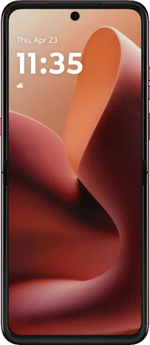 Motorola Razr 60 Ultra PANTONE Rio Red