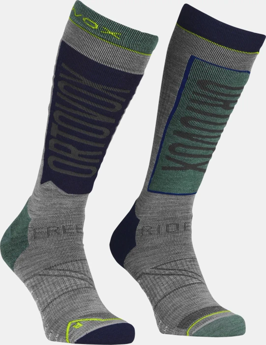 Ortovox Freeride Long Socken arctic grey (Herren)