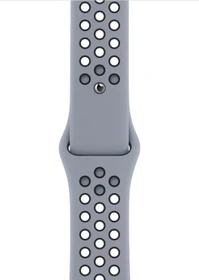 Apple Nike Sportarmband Regular für Apple Watch 44mm Obsidian Mist/Schwarz