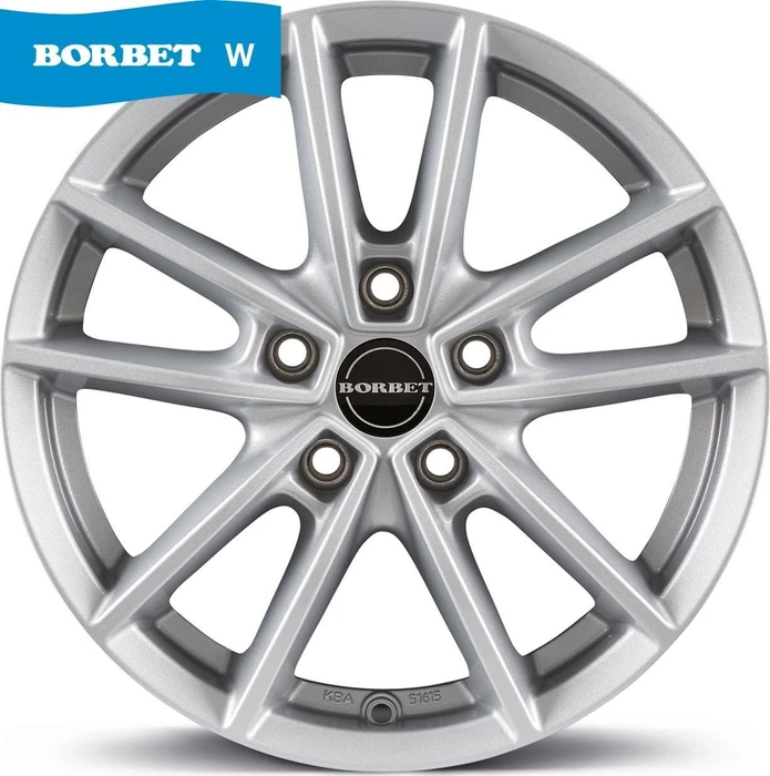 Borbet W 7.0x17 5/114.3 ET40 silber