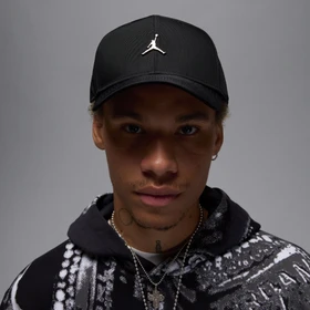 Nike Jordan Rise strukturierte Metall Kappe black/gunmetal