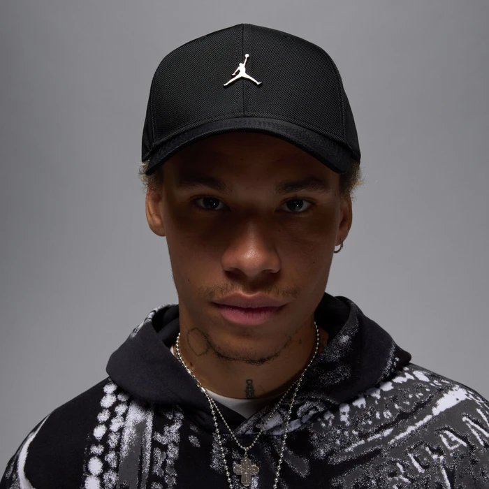 Nike Jordan Rise strukturierte Metall Kappe