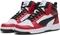 Puma Rebound V6 Mid puma white/puma black/for all time red (Junior) Vorschaubild
