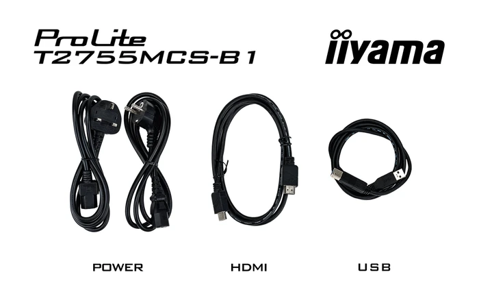 iiyama ProLite T2755MSC-B1, 27"