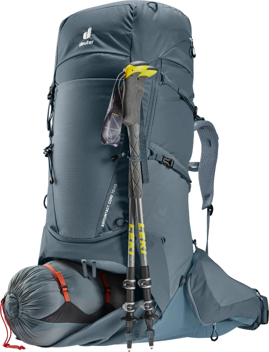 Deuter Aircontact Core 70+10 graphite/shale