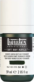 Liquitex Professional Soft Body Acrylic hooker's green deep hue permanent, 59ml