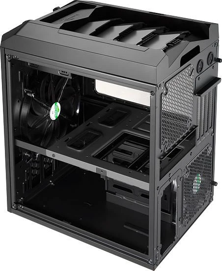 AeroCool Xpredator Cube Black Edition, Acrylfenster