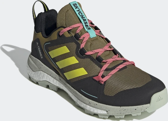 adidas Terrex Skychaser 2.0 brown malt/acid yellow/acid mint (Herren)