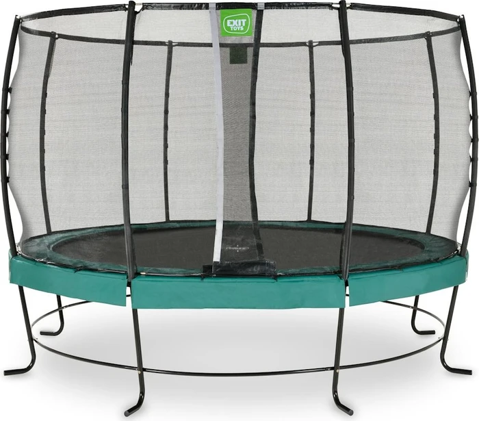 Exit Toys Lotus Premium mit Sicherheitsnetz 366cm Trampolin grün