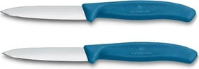 Victorinox SwissClassic Gemüsemesser blau, 2 Stück