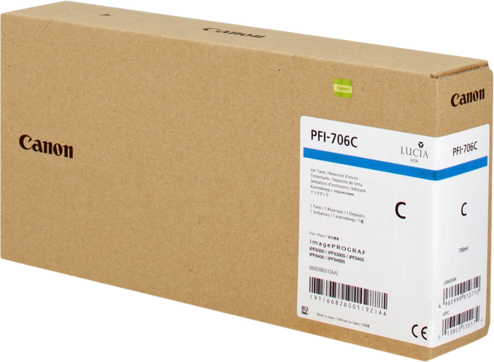 Canon Tinte PFI-706C cyan