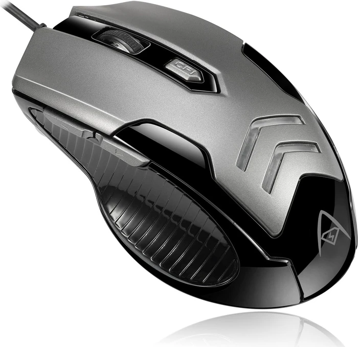 Adesso iMouse X1 Multi-Color 6 Button Gaming Mouse grau, USB