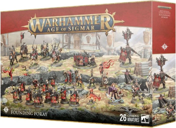 Games Workshop Warhammer Age of Sigmar - Cities of Sigmar - Battleforce: Founding Foray
