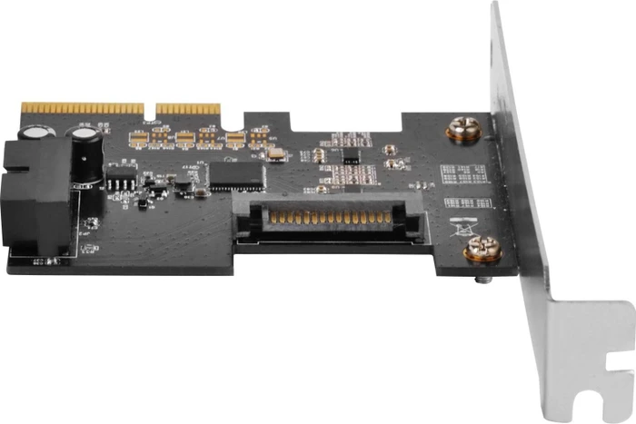 SilverStone ECU04-E ReDriver ASIC, 2x USB 3.1, PCIe x2