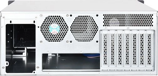 SilverStone RM400, Rackmount Storage, schwarz/grau, 4HE, ATX