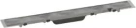 Hansgrohe RainDrain Rock Abdeckung für Duschrinne, edelstahl
